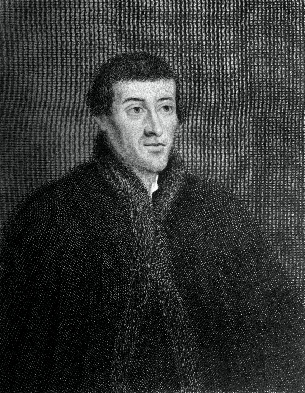 Nicolaus Copernicus, puolalainen tähtitieteilijä ja matemaatikko, 1833. tekijältä E. Scriven