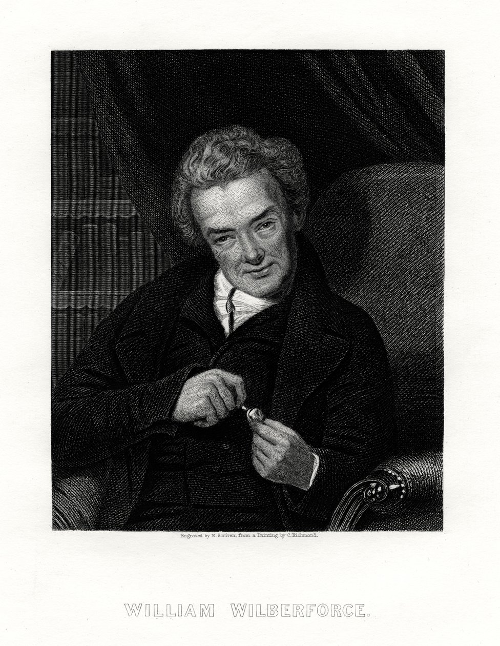 William Wilberforce, englantilainen orjuuden vastainen kampanja, 1800-luku. tekijältä E. Scriven
