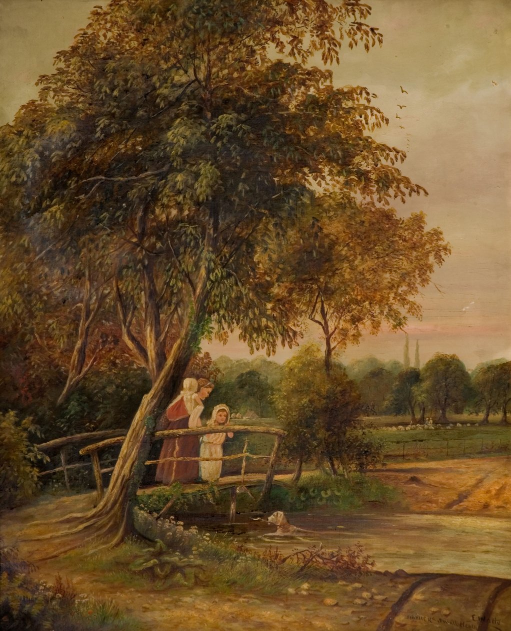 Hobmore Road Ford, 1860-1900. tekijältä E Watts