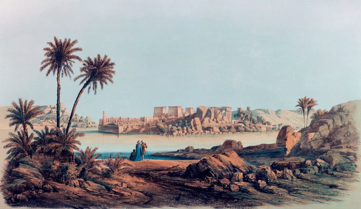 "Philae", Egypti, 1842-1845 tekijältä E Weidenbach