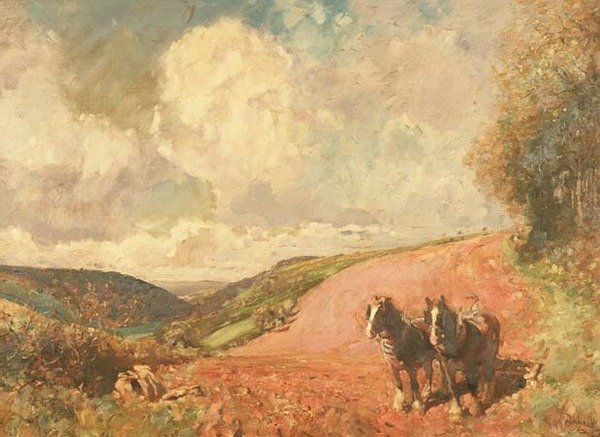 Devonin punainen maaperä tekijältä E. and Freyburg F.P.(fl.c.1896) Bucknall