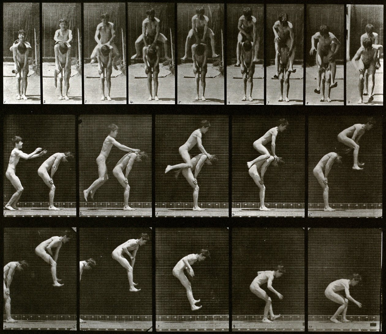  tekijältä Eadweard Muybridge