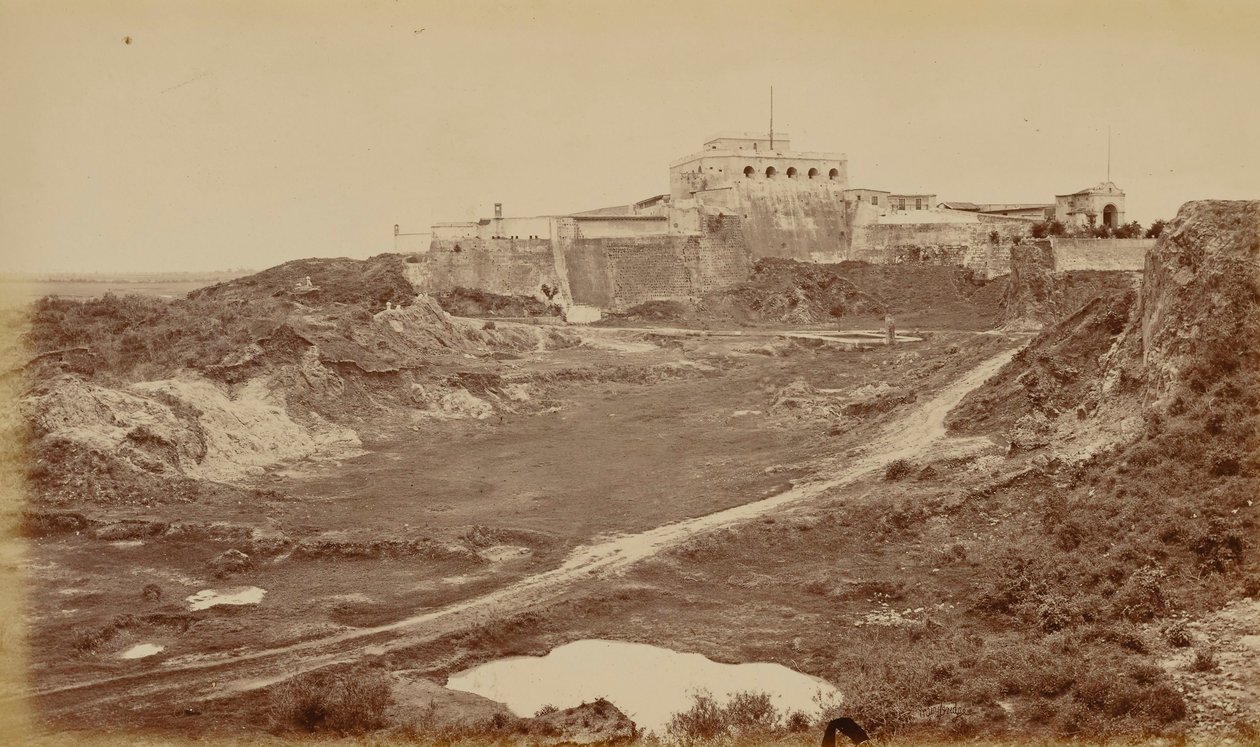 San Josén linna, Guatemala tekijältä Eadweard Muybridge
