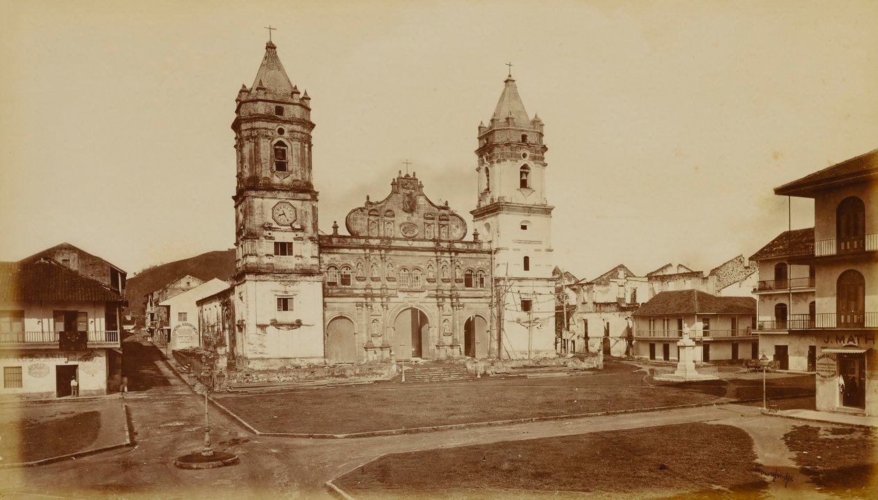 Katedraali, Panama tekijältä Eadweard Muybridge