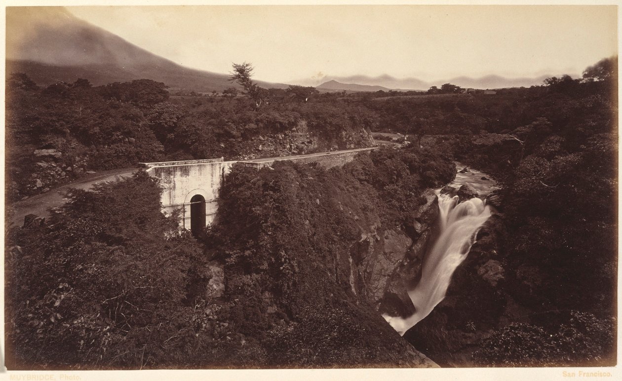 Michatoya-joen putoukset - Palin, Guatemala tekijältä Eadweard Muybridge
