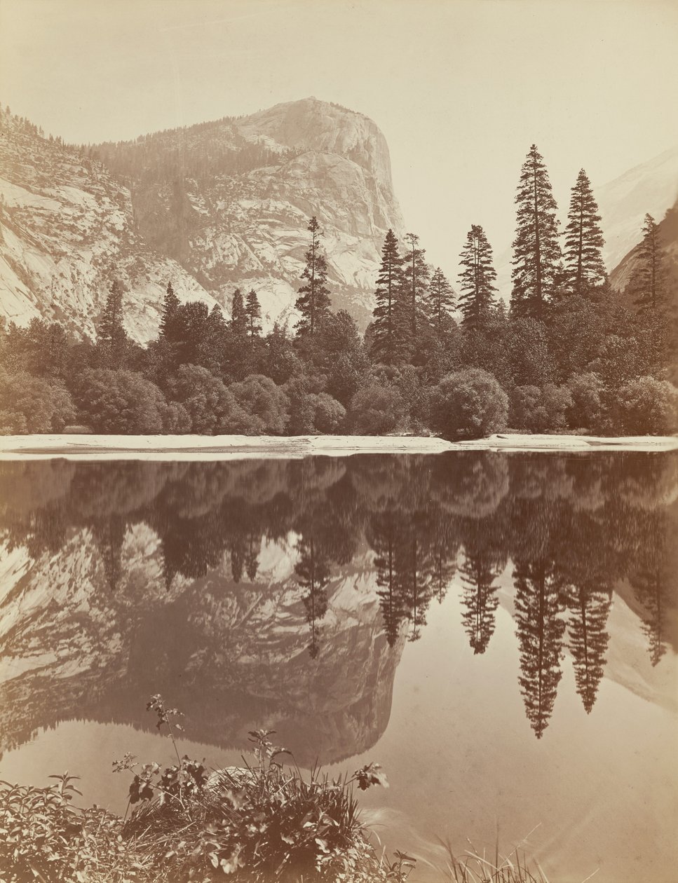 Mirror Lake, Yosemite Valley,1872 (kuva) tekijältä Eadweard Muybridge