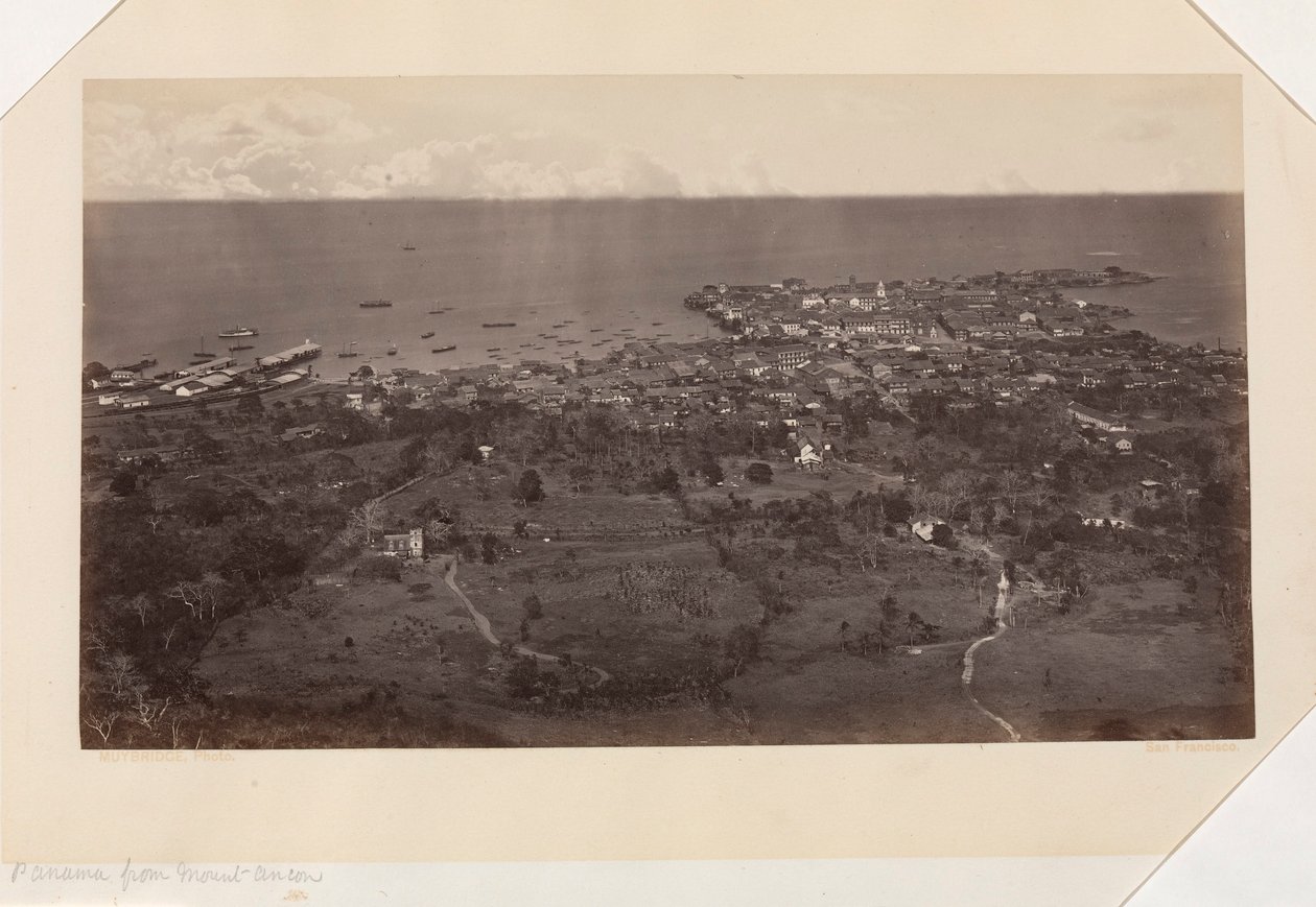 Panama Mount Anconista tekijältä Eadweard Muybridge