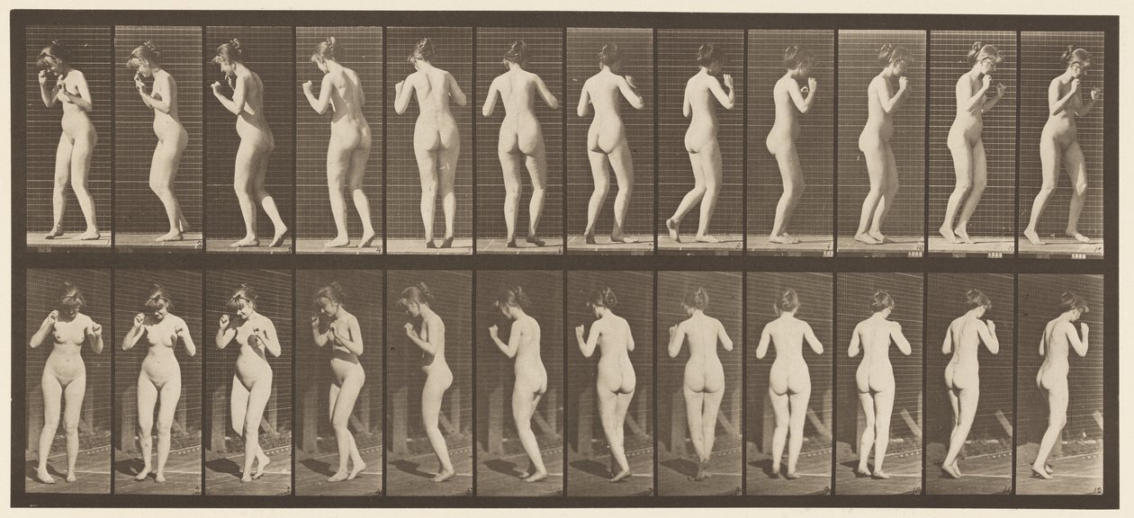 Levy 195. Tanssiva valssi tekijältä Eadweard Muybridge