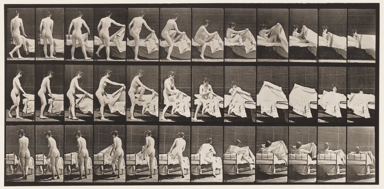 Levy 263. Sänkyyn pääseminen tekijältä Eadweard Muybridge