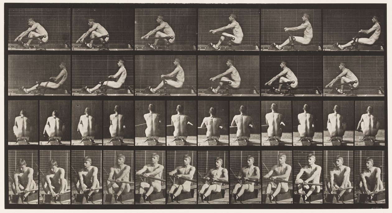 Lauta 327. Soutu tekijältä Eadweard Muybridge