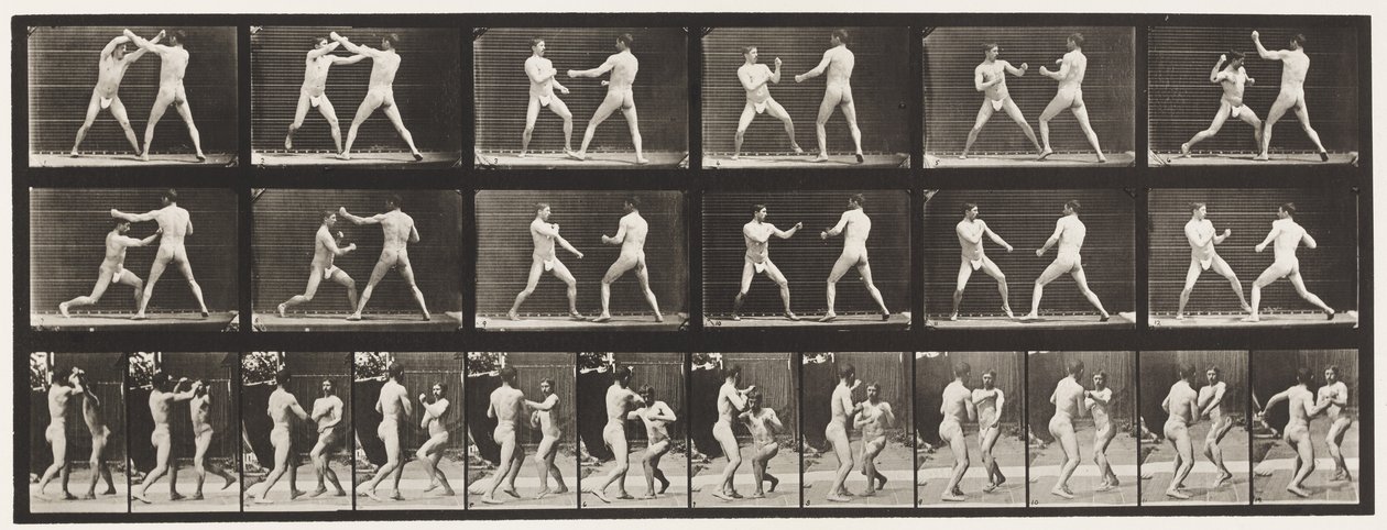 Lauta 329. Nyrkkeily; (Kengät) tekijältä Eadweard Muybridge