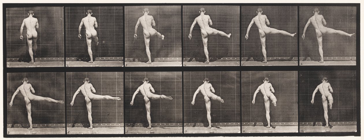 Levy 369. Ensimmäinen balettitoiminta tekijältä Eadweard Muybridge
