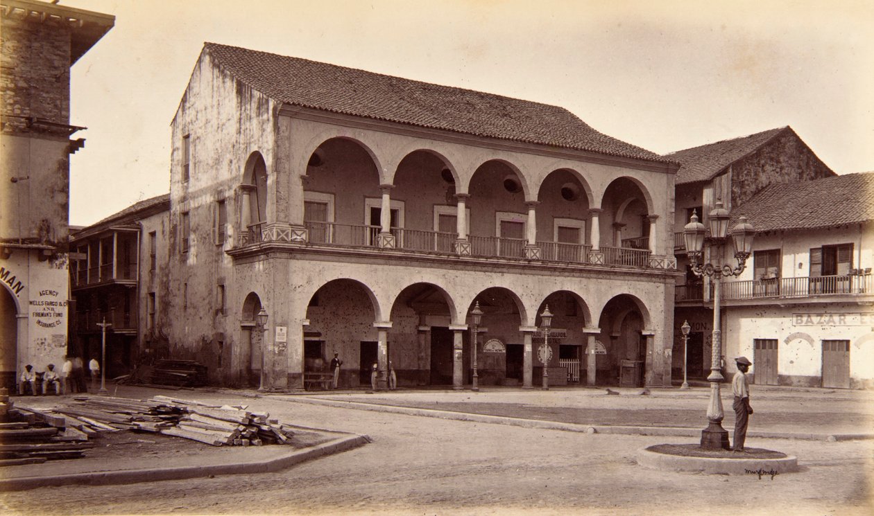 Cabildo, Panama tekijältä Eadweard Muybridge