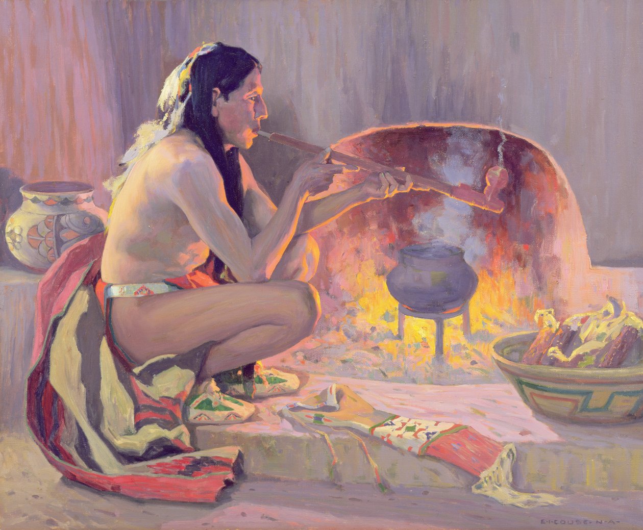 Piippu tekijältä Eanger Irving Couse