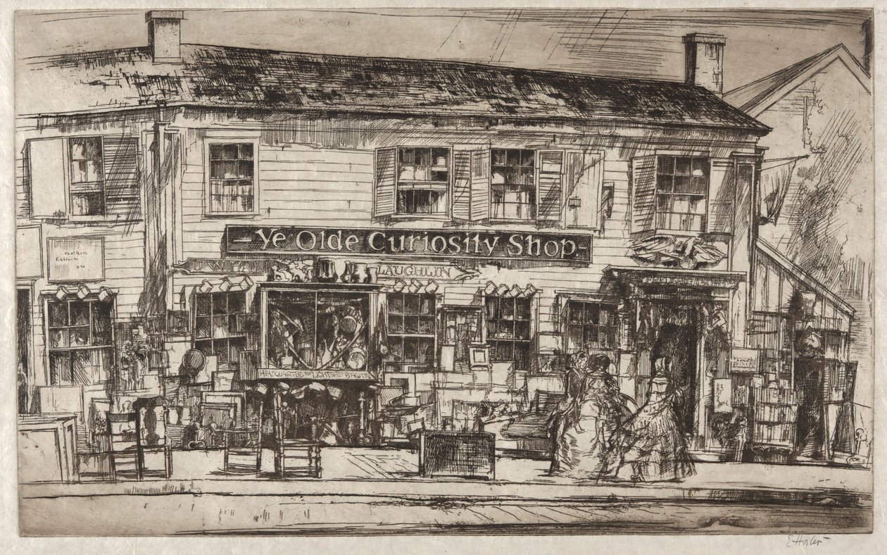 Ye Olde Curiosity Shop, Nantucket tekijältä Earl Horter