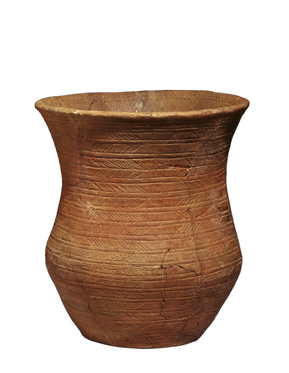 Kellodekantteri haudasta Radleyssä, Barrow Hillsissä, noin 2500-2150 eKr. (savi) (katso myös 3073366) tekijältä Early Bronze Age