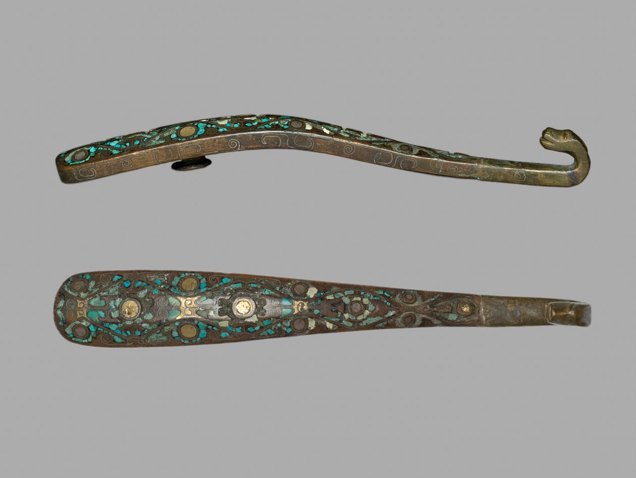 Vyön solki, Itäinen Zhou-dynastia, 770-221 eKr tekijältä Eastern Zhou Dynasty Chinese School