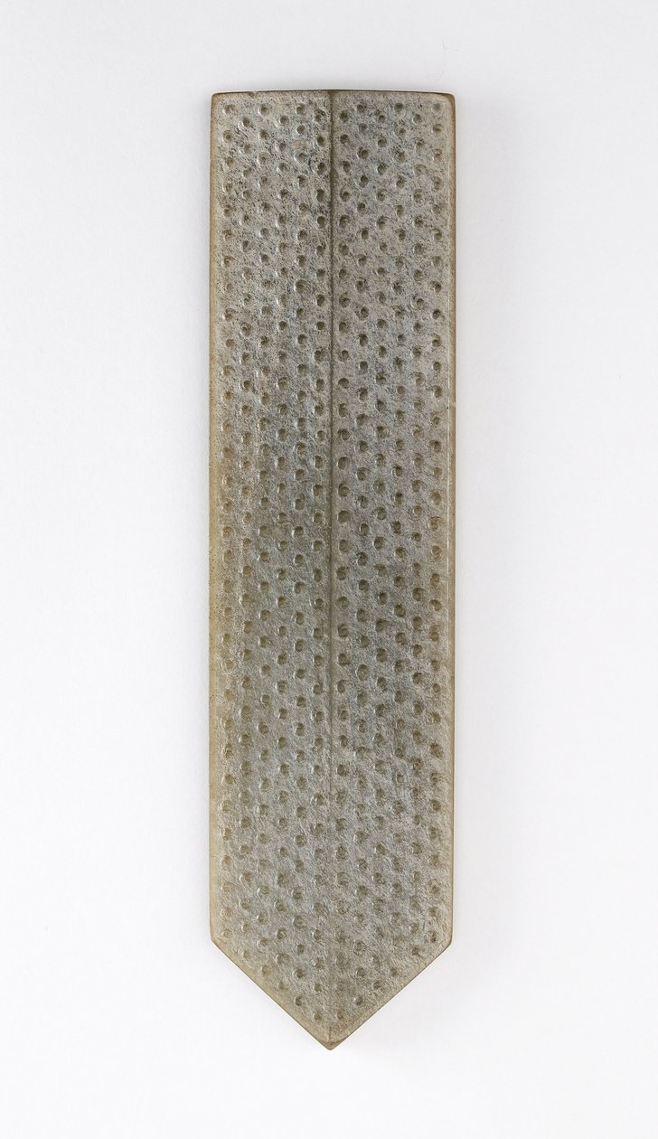 Seremoniallinen väline (jade) tekijältä Eastern Zhou Dynasty Chinese School