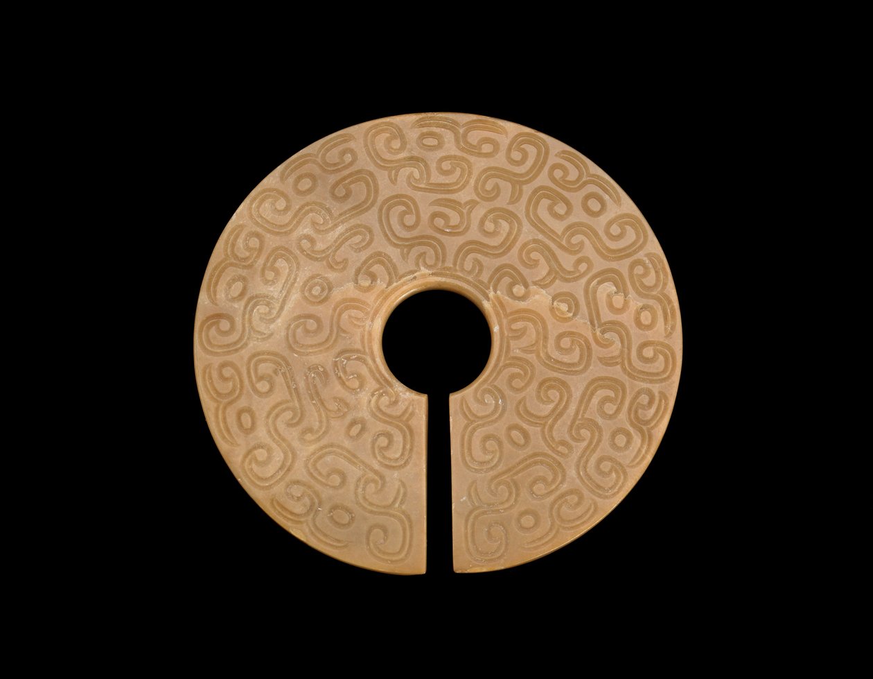 Korvakoru lohikäärmeillä, 8.-7. vuosisadalla eKr tekijältä Eastern Zhou Dynasty Chinese School