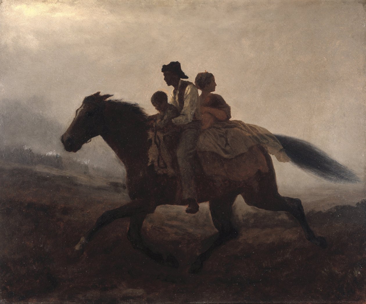 Ride for Liberty - Pakenevat orjat tekijältä Eastman Johnson