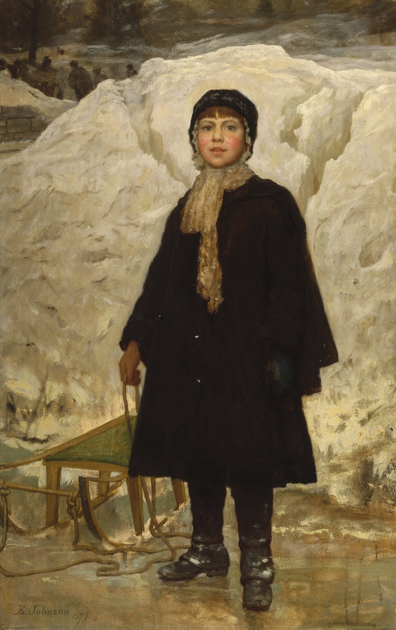 Lapsen muotokuva tekijältä Eastman Johnson