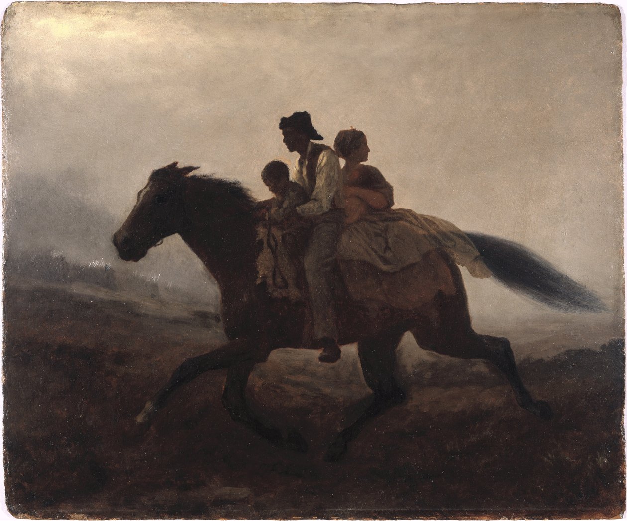 Ratsastus vapauden puolesta -- Pakenevat orjat tekijältä Eastman Johnson