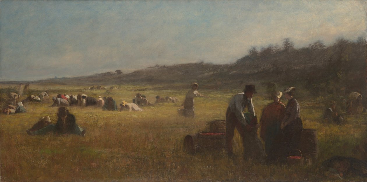 Karpalonpoimijoita, noin 1878-79 tekijältä Eastman Johnson