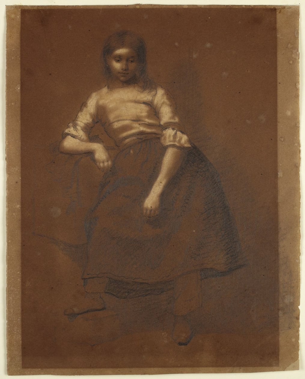 Alankomaalainen maalaistyttö tekijältä Eastman Johnson