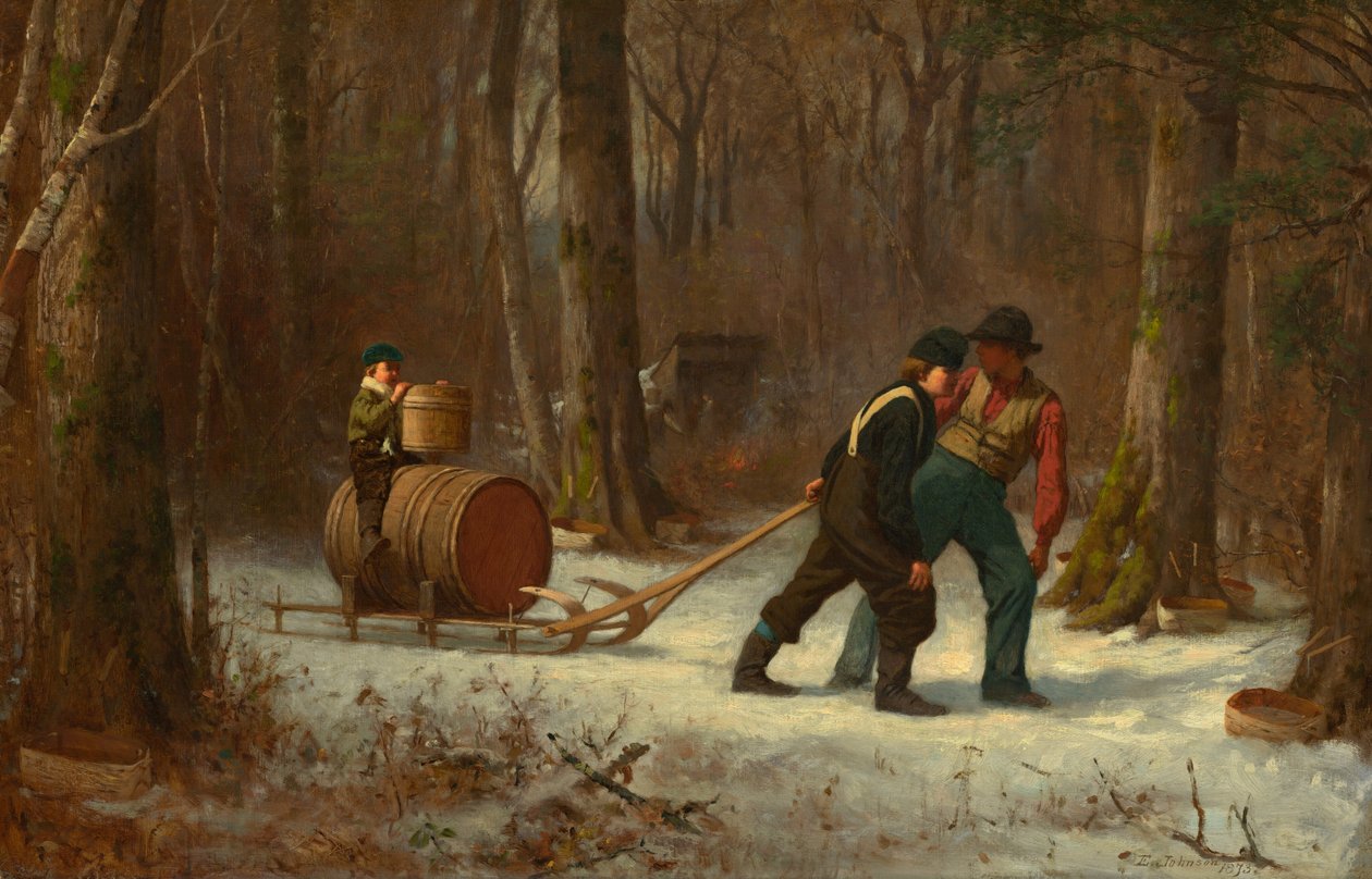 Matkalla leiriin tekijältä Eastman Johnson