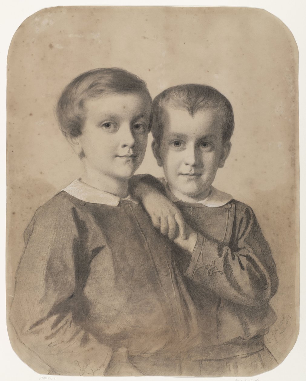 Wigbold Albert Willemin, Limburg Stirumin kreivin, ja kreivi Hendrikin muotokuva tekijältä Eastman Johnson