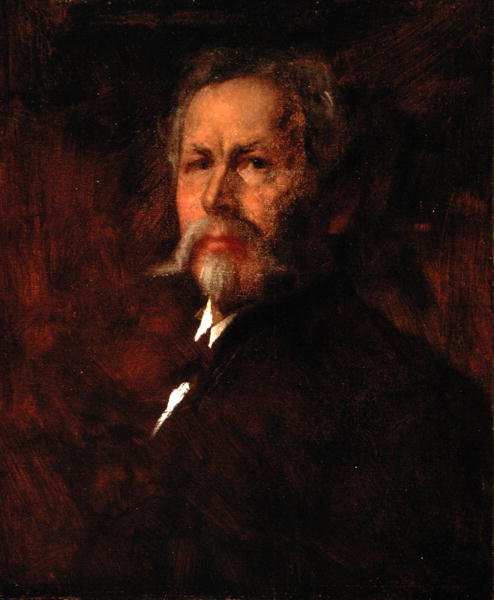 Omakuva (öljy kankaalle) tekijältä Eastman Johnson