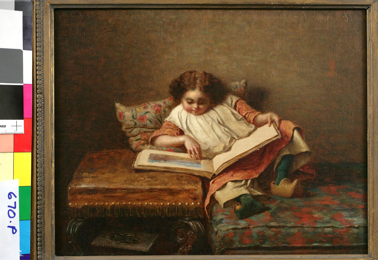 Huonekalut ja erilaiset esineet 1100- ja 1300-luvuilta tekijältä Eastman Johnson