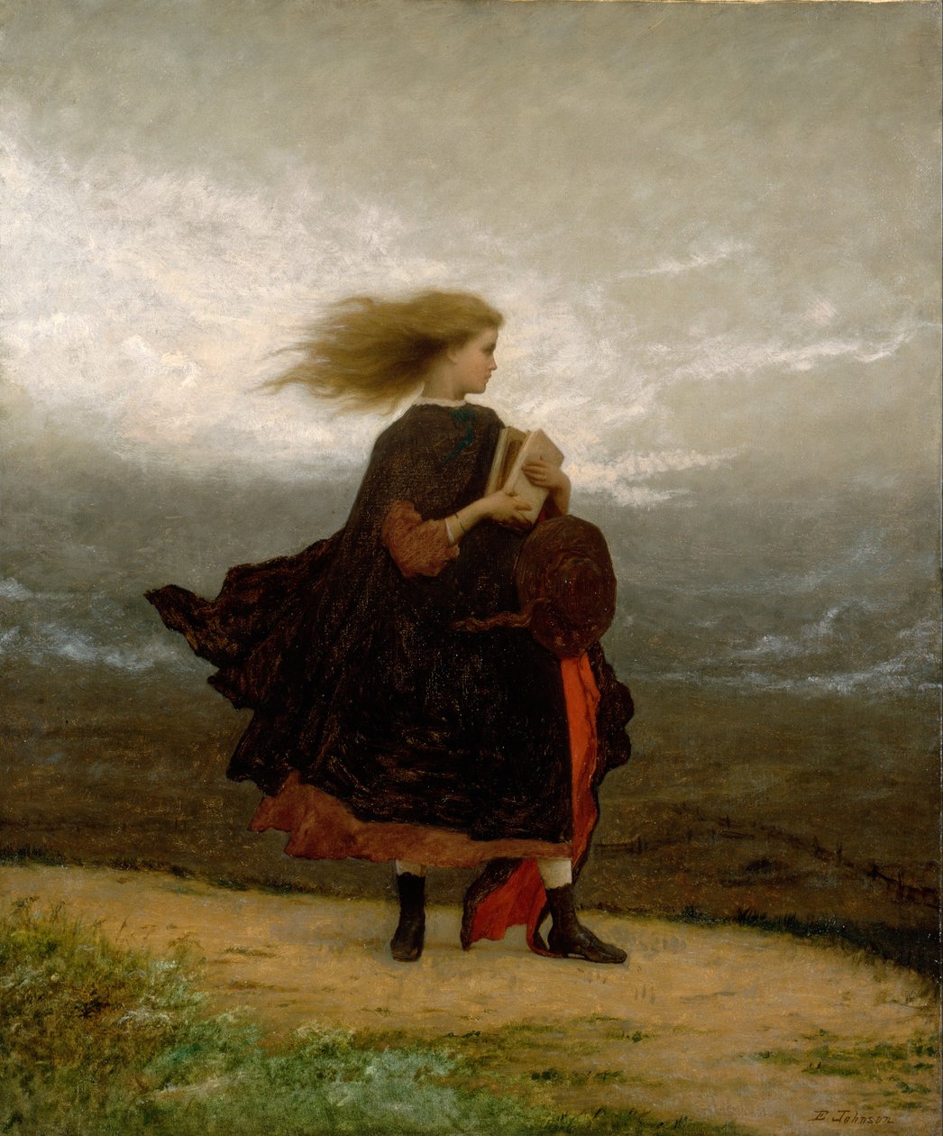 Tyttö, jonka jätin taakseni tekijältä Eastman Johnson