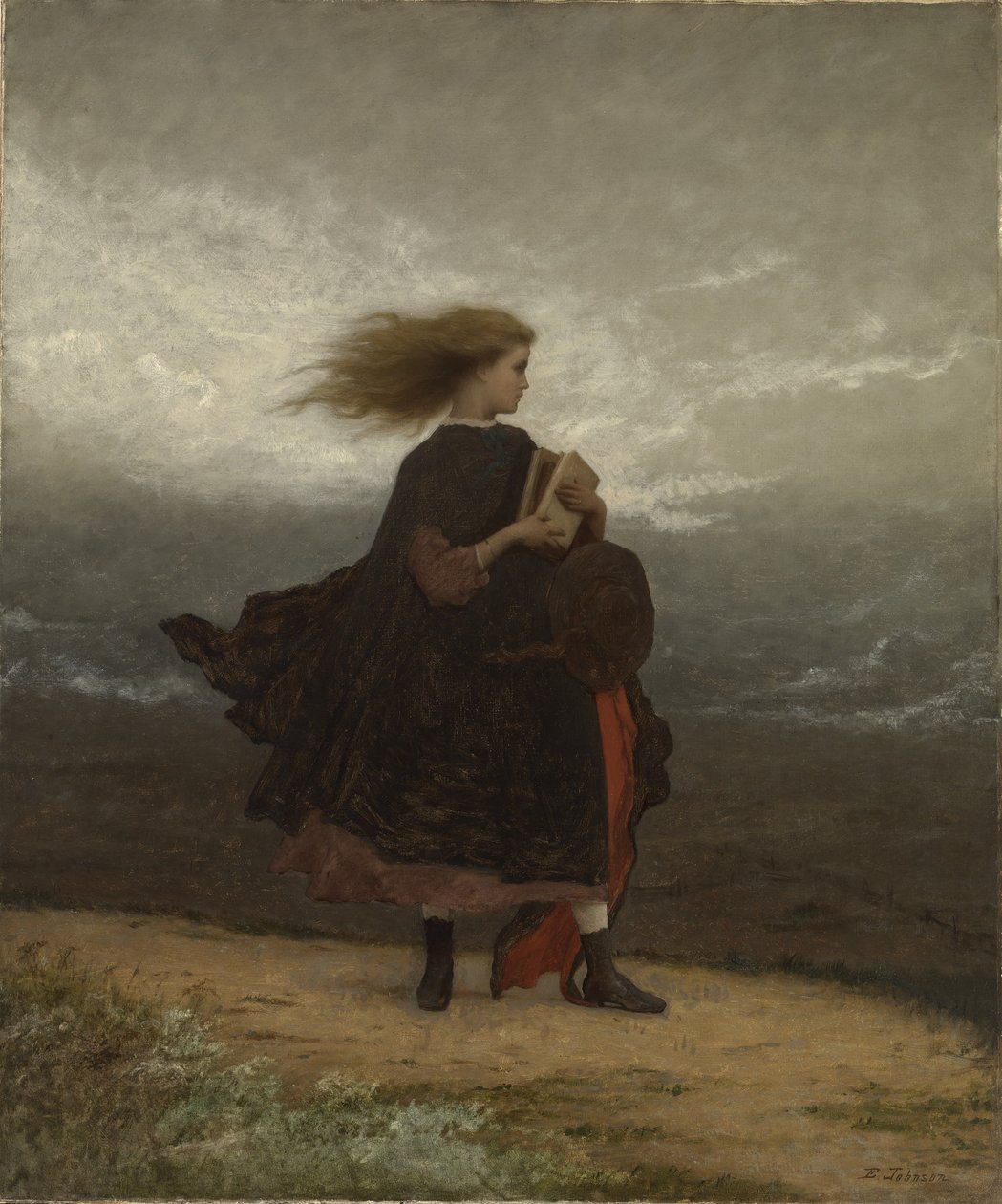 Tyttö, jonka jätin taakseni tekijältä Eastman Johnson