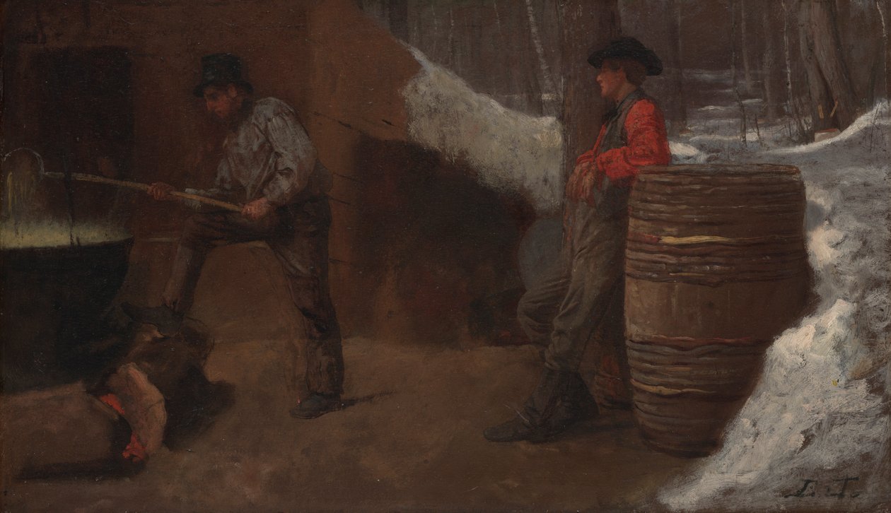 Sugar Camp (tunnetaan myös nimellä Making Maple Sugar tai Susan Ray tekijältä Eastman Johnson