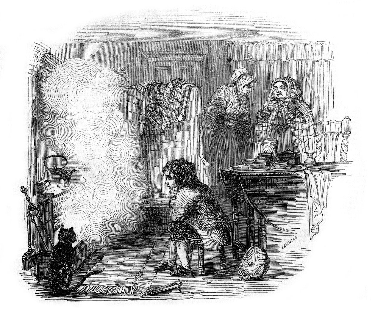Teenpannun tarina, 1844. tekijältä Ebenezer Landells