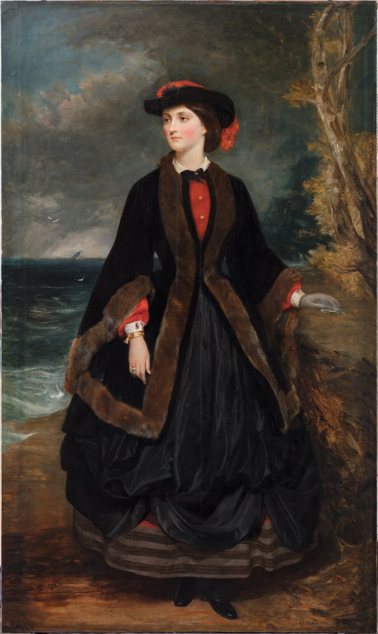 Lady Mary Cravenin muotokuva (öljy kankaalle) tekijältä Eden Upton Eddis