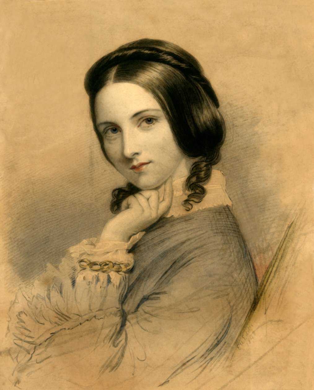 Jaloin Staffordin marssilainen, 1848. tekijältä Eden Upton Eddis