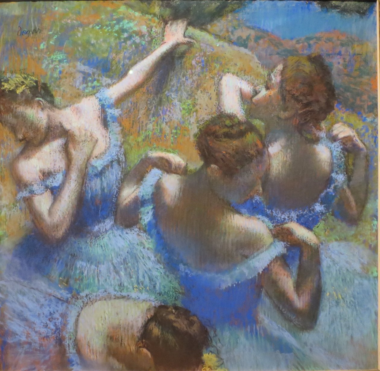 Tänzerinnen Blaussa tekijältä Edgar Degas