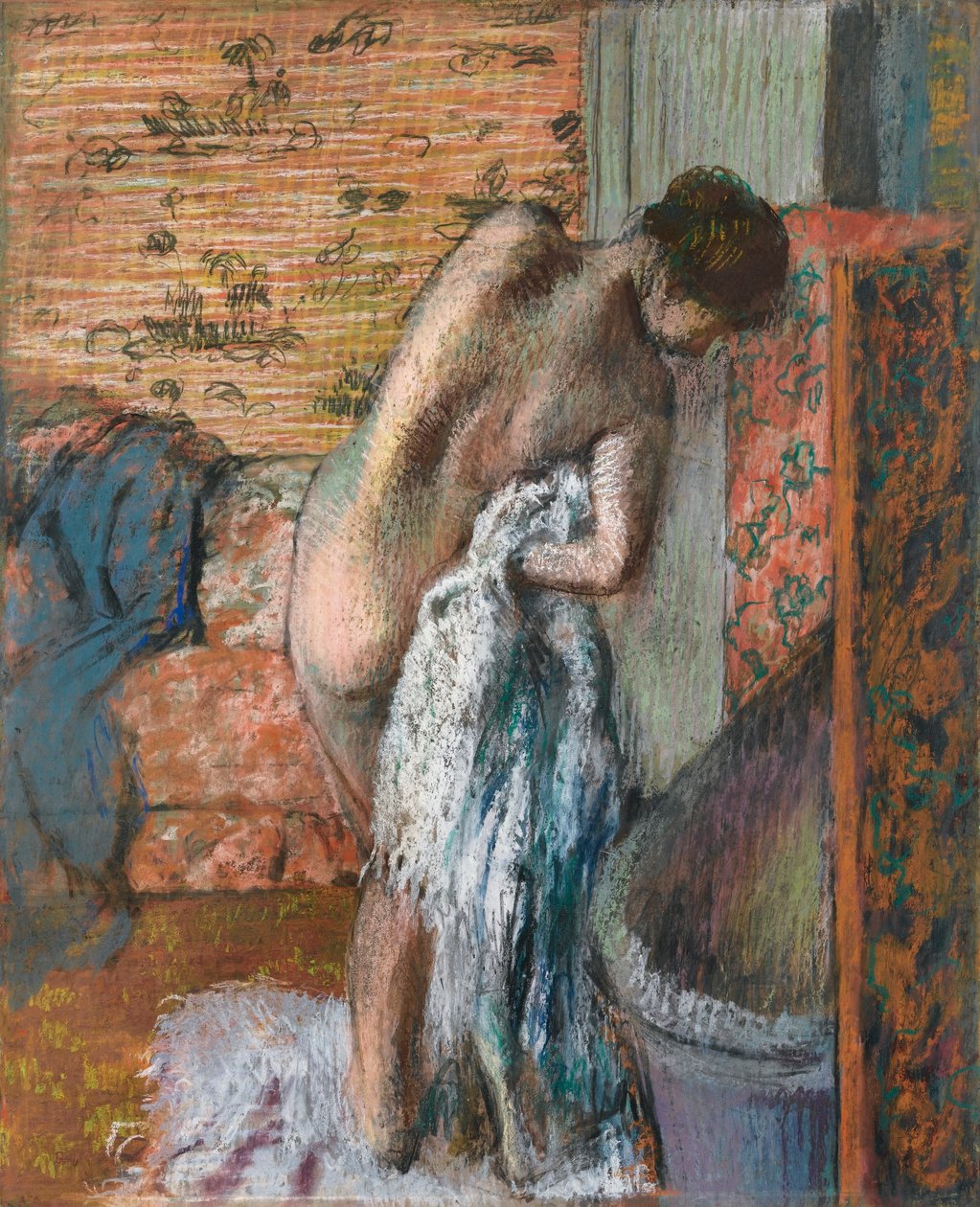 Apres le bain tekijältä Edgar Degas