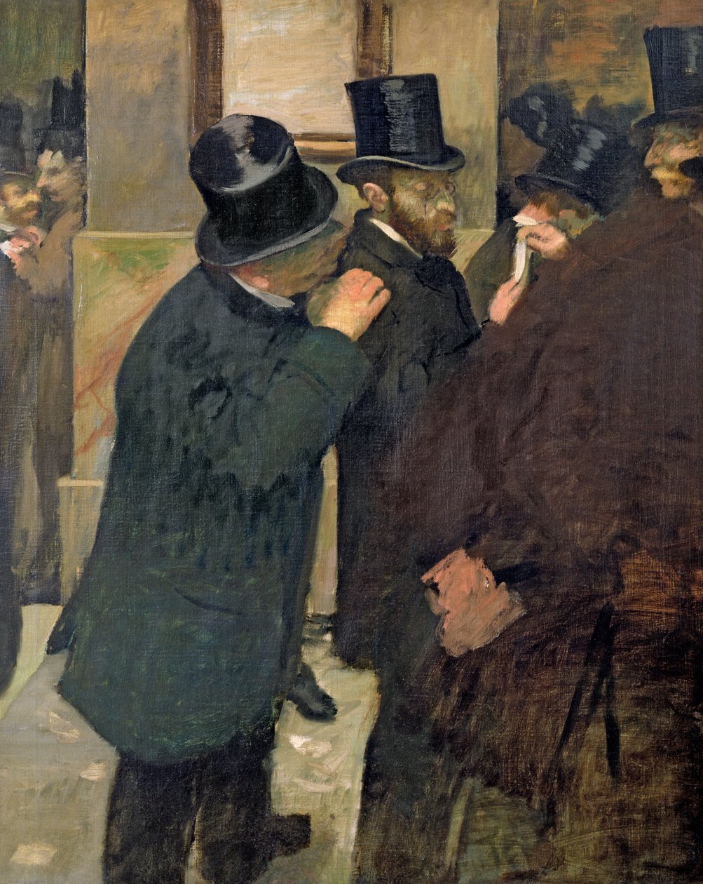 Pörssissä, n. 1878-1879 tekijältä Edgar Degas