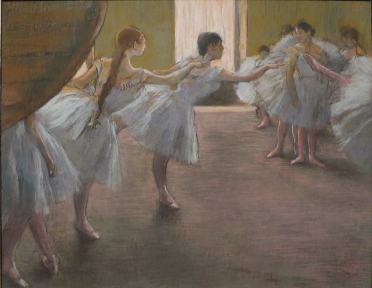 Baletin harjoitus tekijältä Edgar Degas