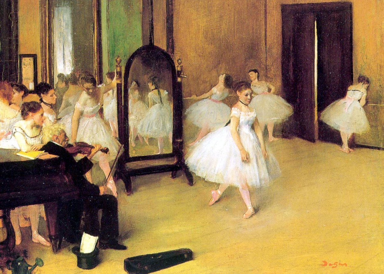 Tanssitunti tekijältä Edgar Degas