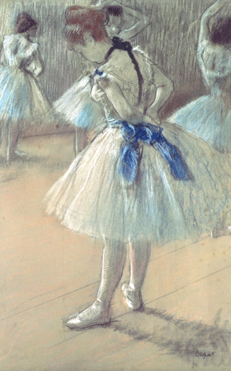 Tanssija (pastelli) tekijältä Edgar Degas