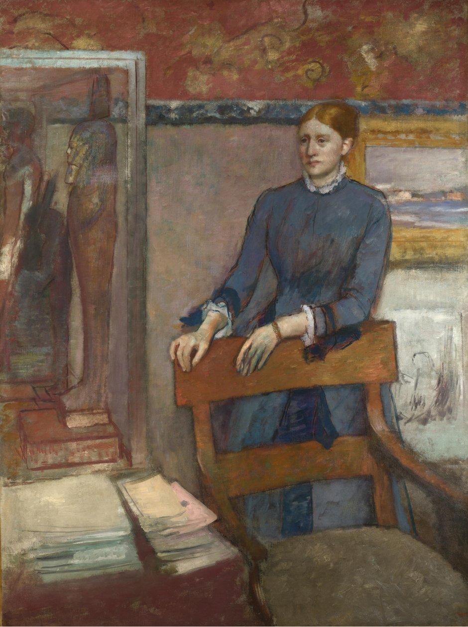 Hélène Rouart isänsä tutkimuksessa tekijältä Edgar Degas