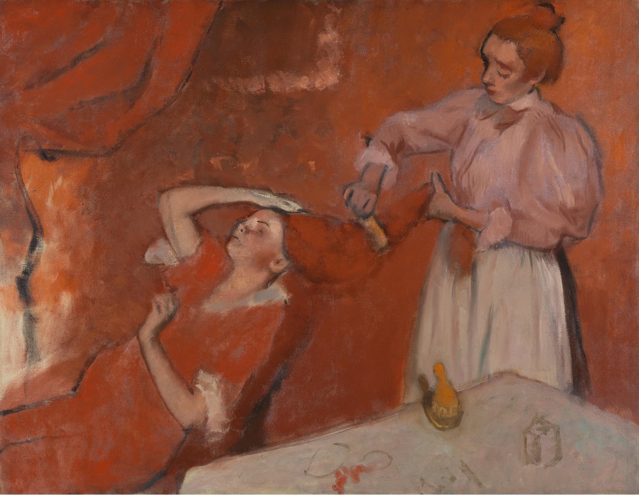 La Coiffure tekijältä Edgar Degas
