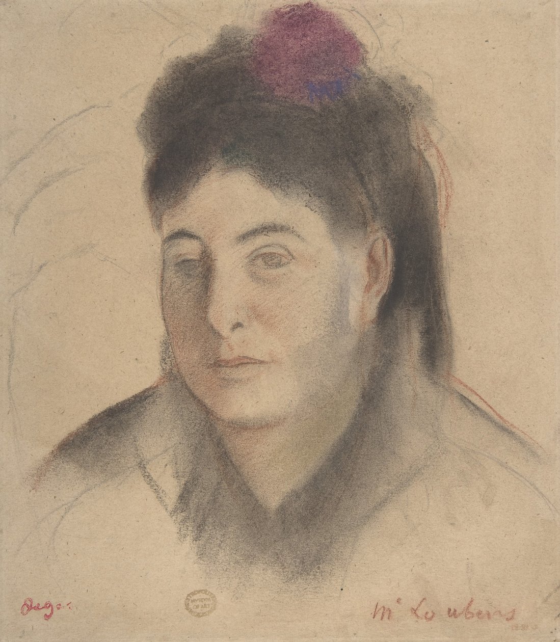 Madame Loubens tekijältä Edgar Degas