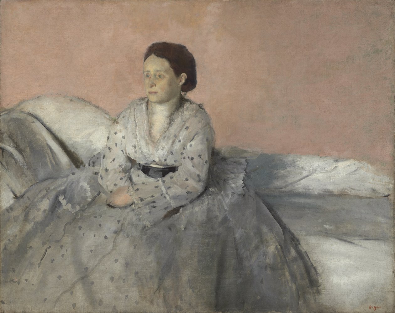 Madame René de Gas, 1872-3 tekijältä Edgar Degas