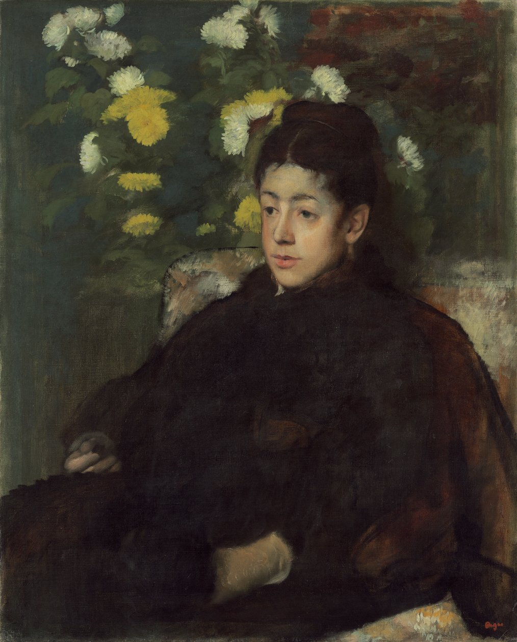 Neiti Malo, n. 1877 tekijältä Edgar Degas