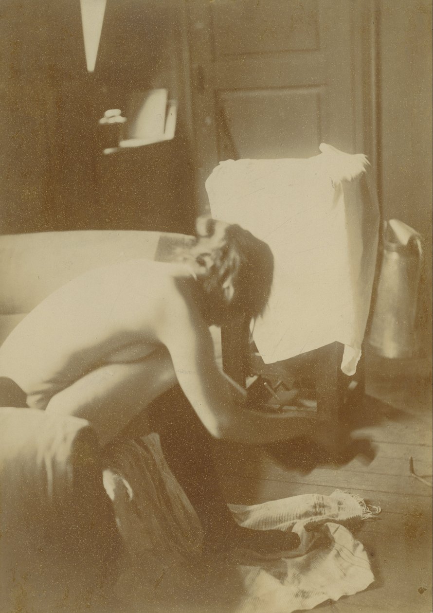 Istuva alaston tekijältä Edgar Degas